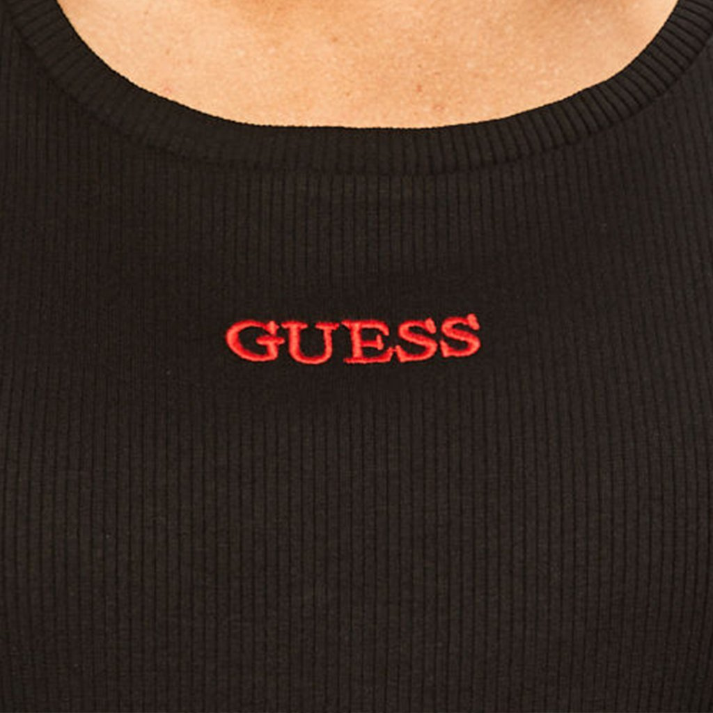 T-SHIRT DAMSKI GUESS JEANS W94I58.K9404 CZARNY