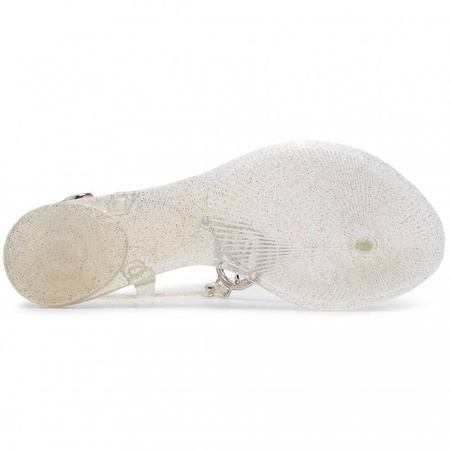 Sandały Damskie Guess Jacode FL6JAC RUB21 Srebrny