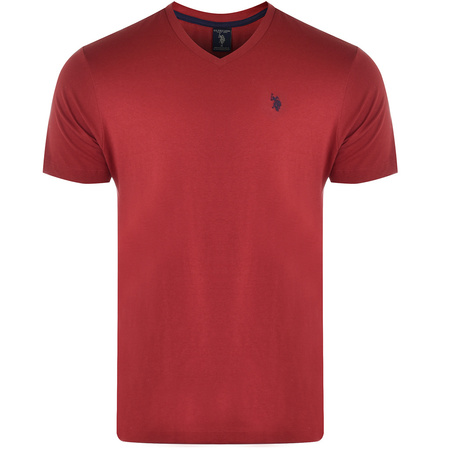 T-shirt Męski U.S. POLO ASSN. Logo US16467 Red