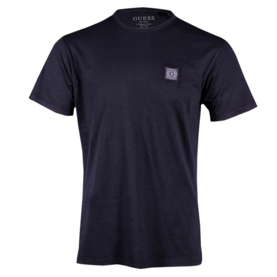 T-Shirt Męski GUESS M1YI82 K9WK1 Granatowy