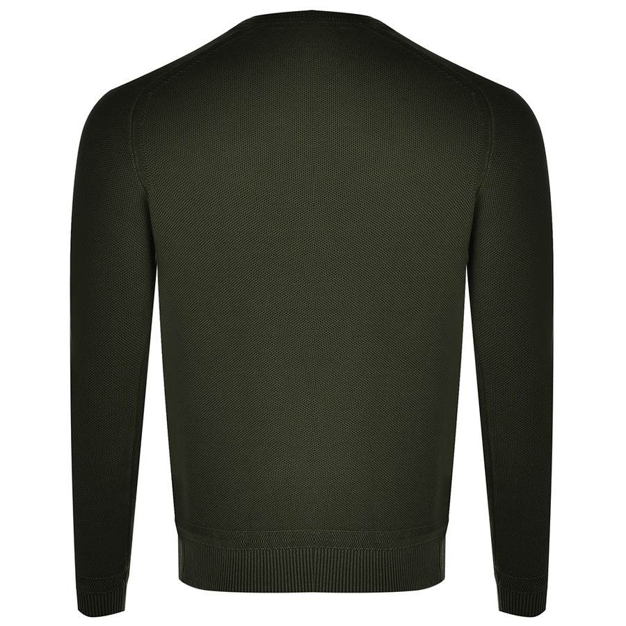 Sweter Męski GUESS Tobin W1YI98 JA911 Zielony