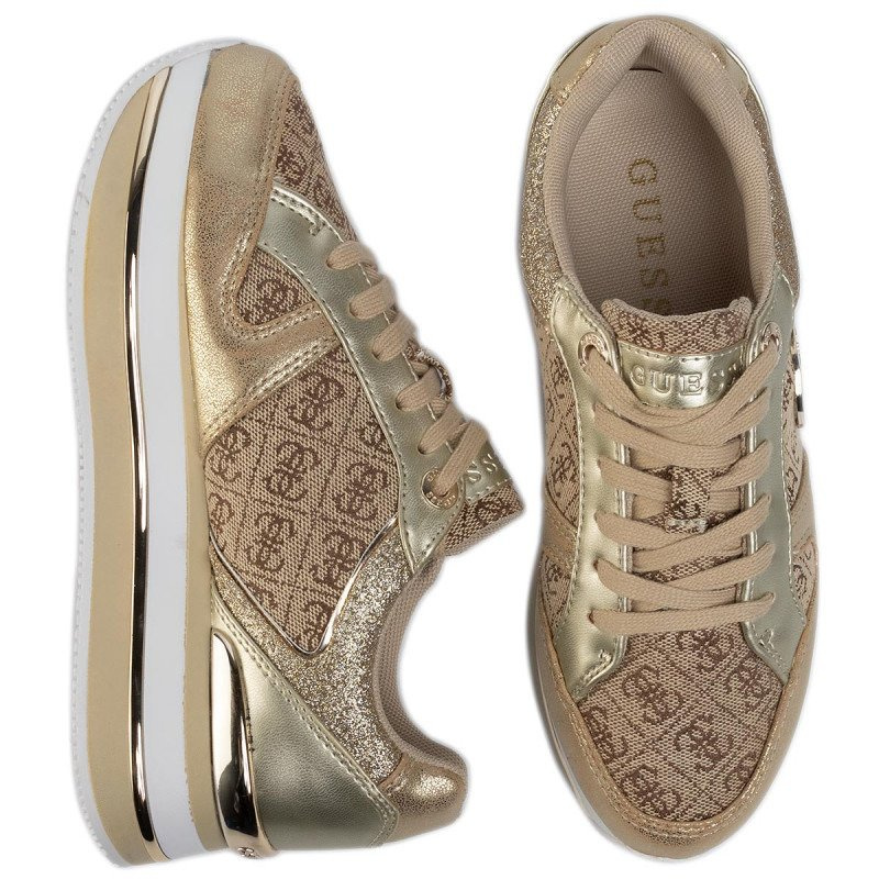 Buty Damskie GUESS Dealy FL5DLY FAL12 BEIGE