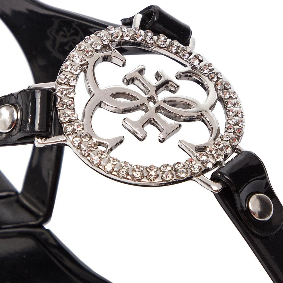 Sandały Damskie Guess Jacode FL6JAC RUB21 Czarny