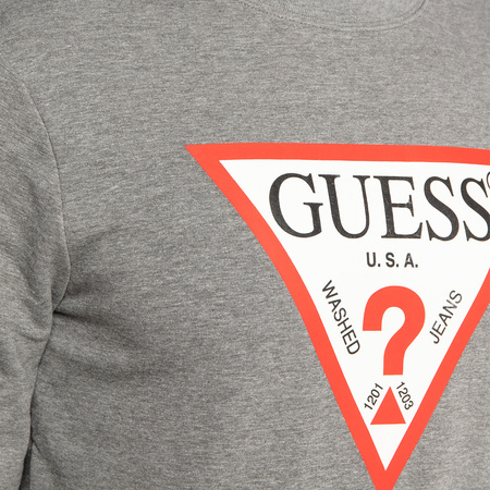 Bluza Męska GUESS M0BQ37 K7ON1 Slim Fit Szara