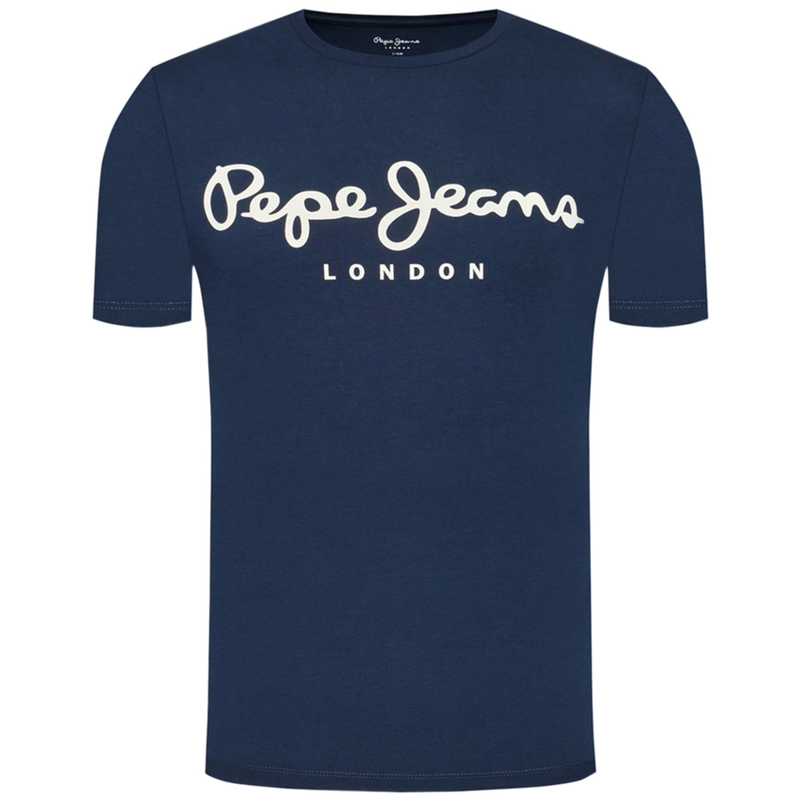 T-shirt Męski PEPE JEANS PM508210 Granatowy