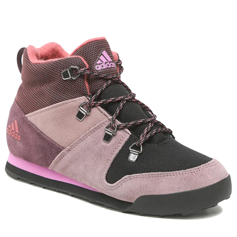 Buty Adidas Trekkingi Snowpitch K GZ1172 Fioletowe