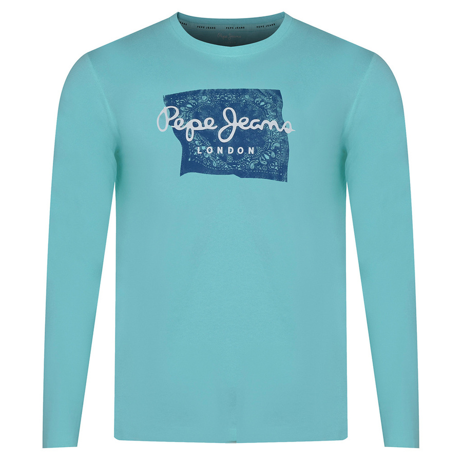 Longsleeve PEPE JEANS Melbourne PM508978 Turkusowy
