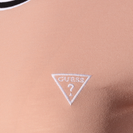 T-shirt Damski GUESS Q2GII3 KB6N1 Pudrowy róż