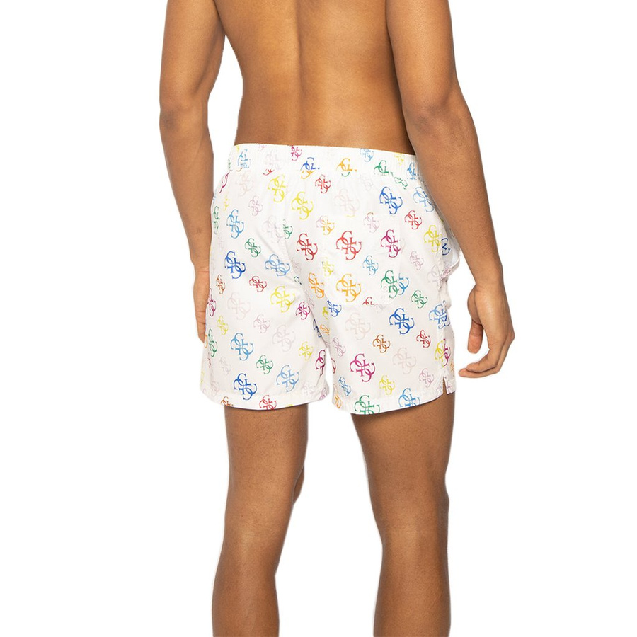 Szorty kapielowe GUESS F02T24 TEL60 Bialy