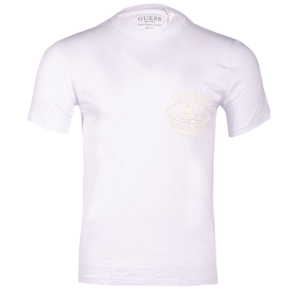 T-shirt Męski GUESS M2BI75 K9RM3 Biała