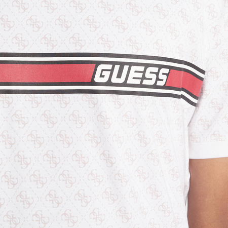 T-Shirt Męski GUESS Jamey Z2BI09 J1314 Biały