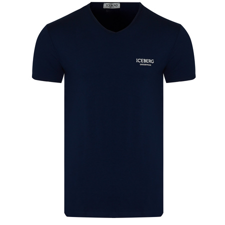 T-shirt Męski ICEBERG ICE1UTS02 Granatowy