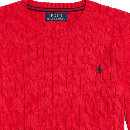 Sweter POLO RALPH LAUREN 323702674043 Czerwony