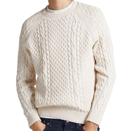 Sweter Męski PEPE JEANS Sly PM702378 Beżowy