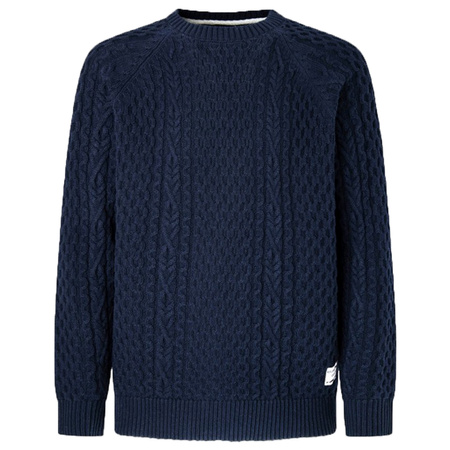 Sweter Męski PEPE JEANS Sly PM702378 Granatowy