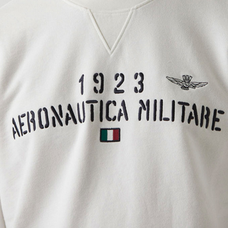 Bluza AERONAUTICA MILITARE 231FE1746F489 Kremowy