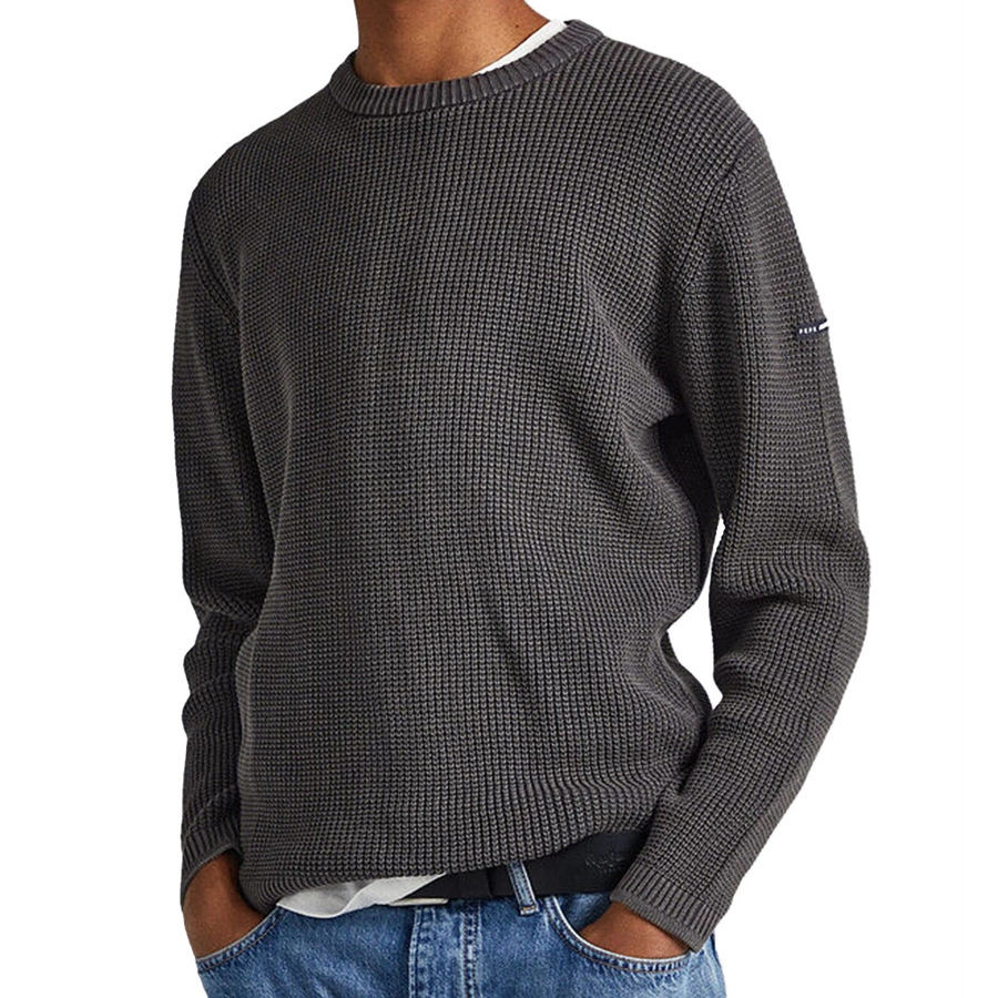 Sweter Męski PEPE JEANS PM702359 Szary