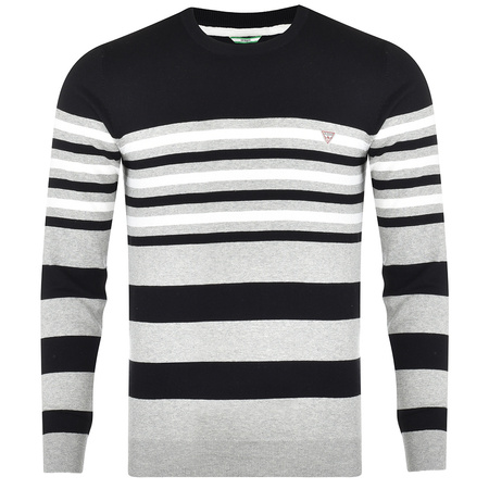 Sweter Męski GUESS Henry X1OI10 KAKC0 Paski