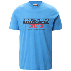 Napapijri T-Shirt meski NP000IX3 Niebieski -40%