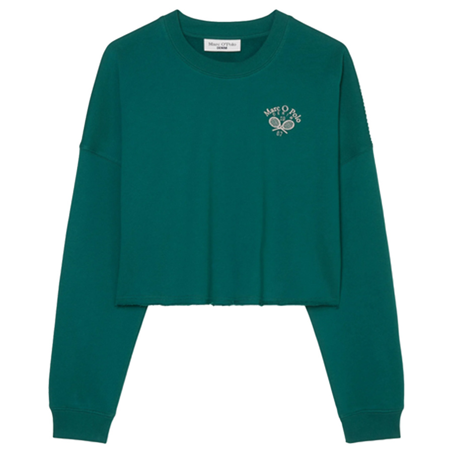 Bluza Damska Marc O'Polo 343419654047 Butelkowa Zieleń