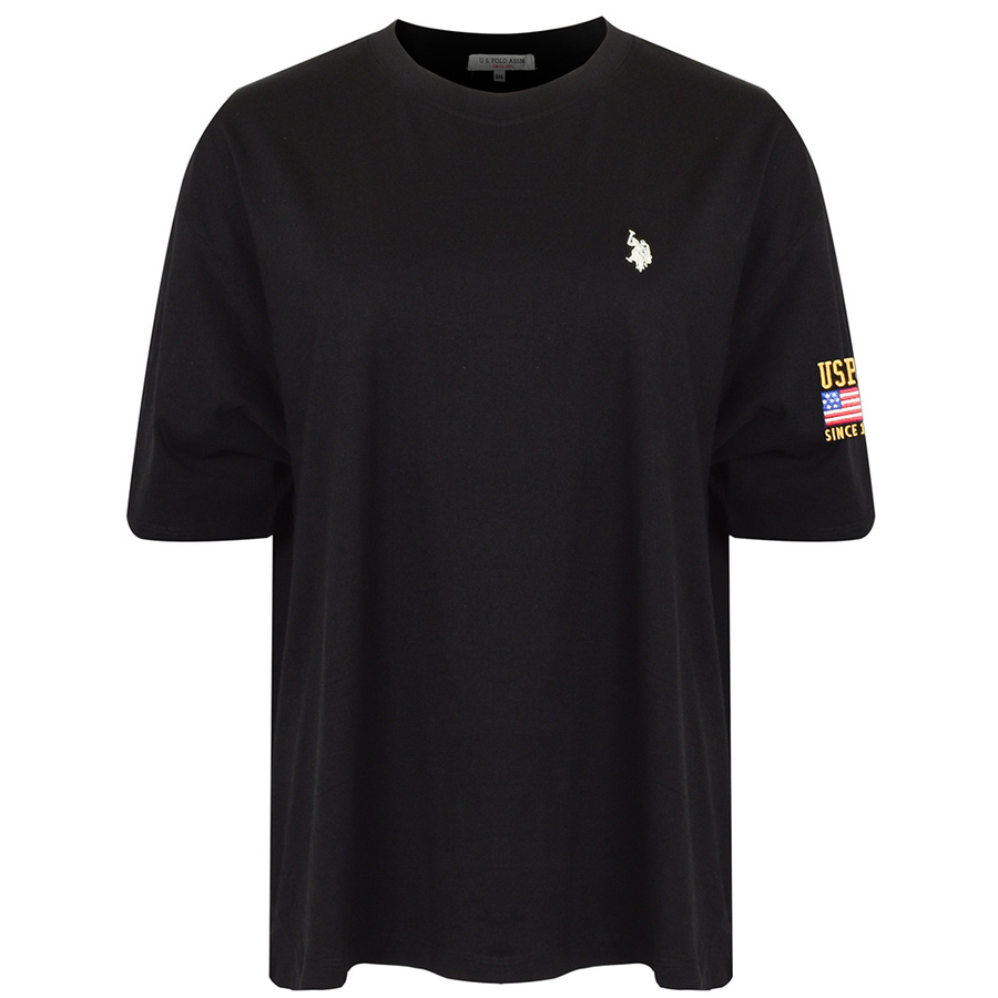 T-shirt Damski U.S. POLO ASSN. 21493506 Czarny