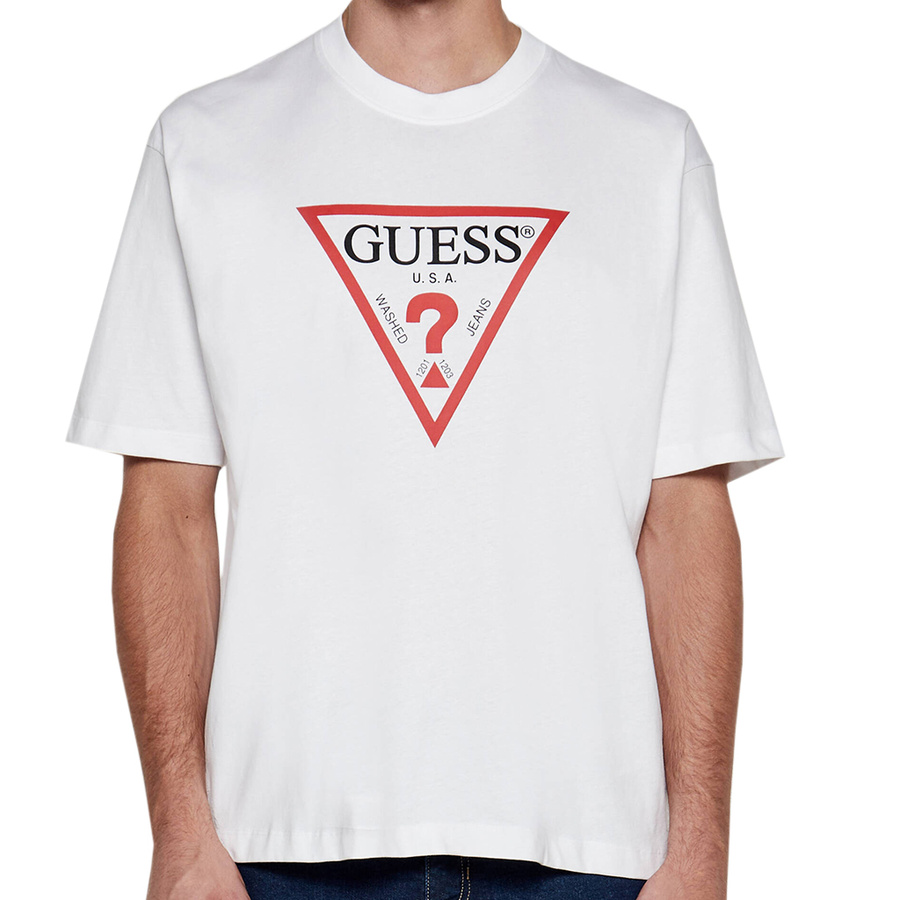 T-shirt Męski GUESS M4YI45 K8FQ4 Oversize