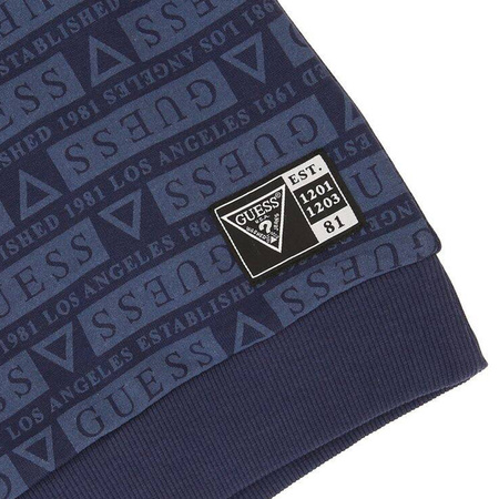 Bluza Dziecięca GUESS Logo L1YQ00 KA6R0 Granatowa