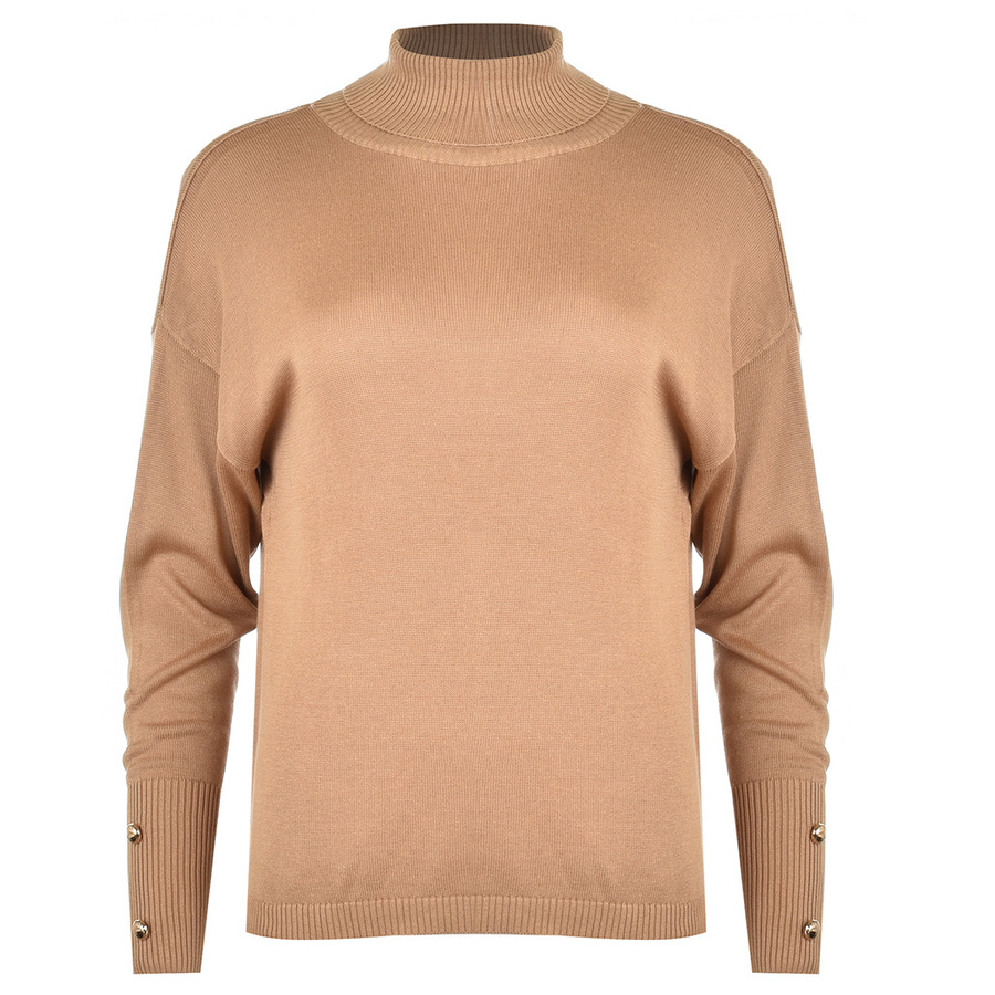 Sweter Golf GUESS Bun Q1PR06 Z2YF0 Brązowy