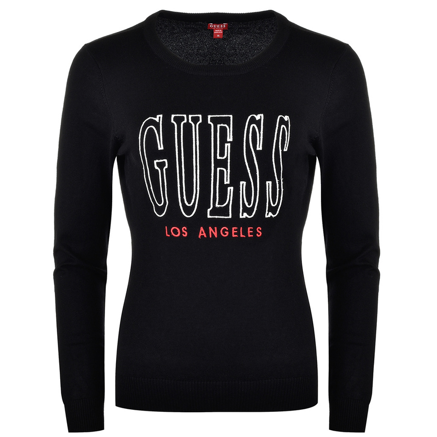 Sweter Damski GUESS Logo R1BR46 Z0613 Czarny