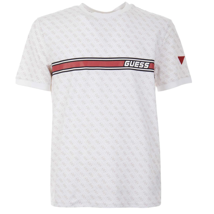 T-Shirt Męski GUESS Jamey Z2BI09 J1314 Biały