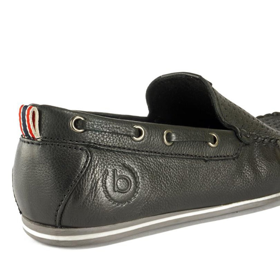 Mokasyny Męskie BUGATTI 321 70463 1000 Czarne