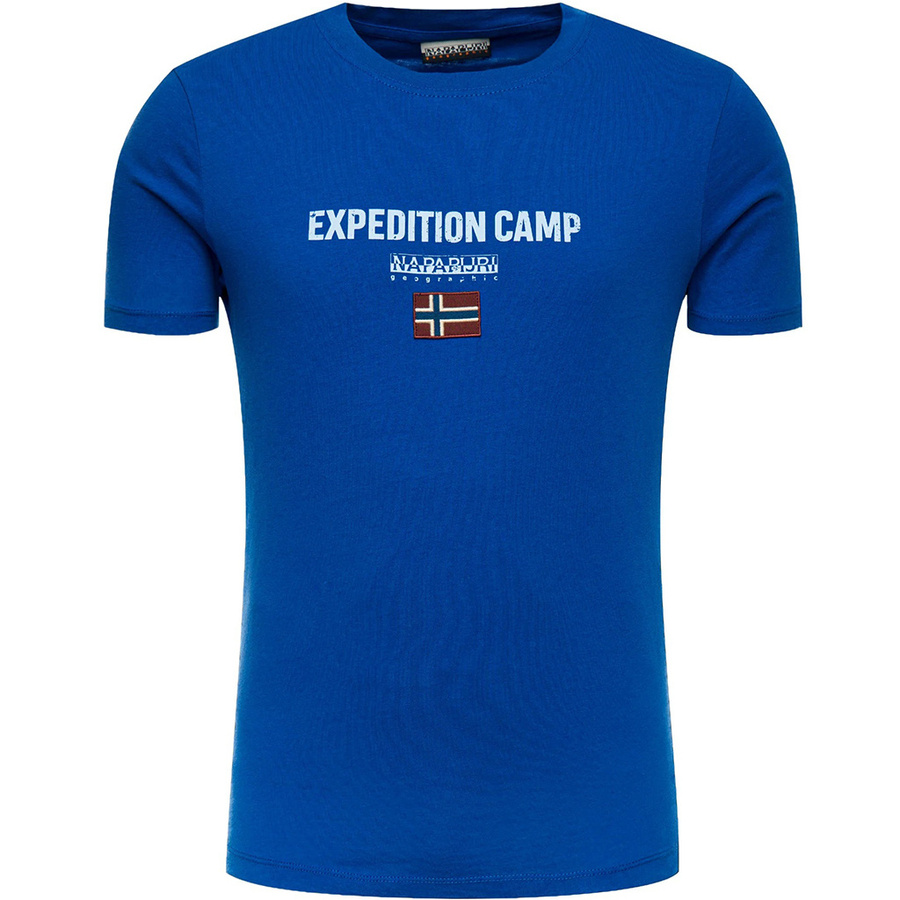 Napapijri T-Shirt meski N0YIIX Niebieski