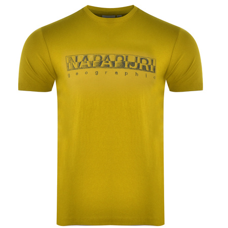 T-shirt Męski NAPAPIJRI NP0A4F9O Limonkowy