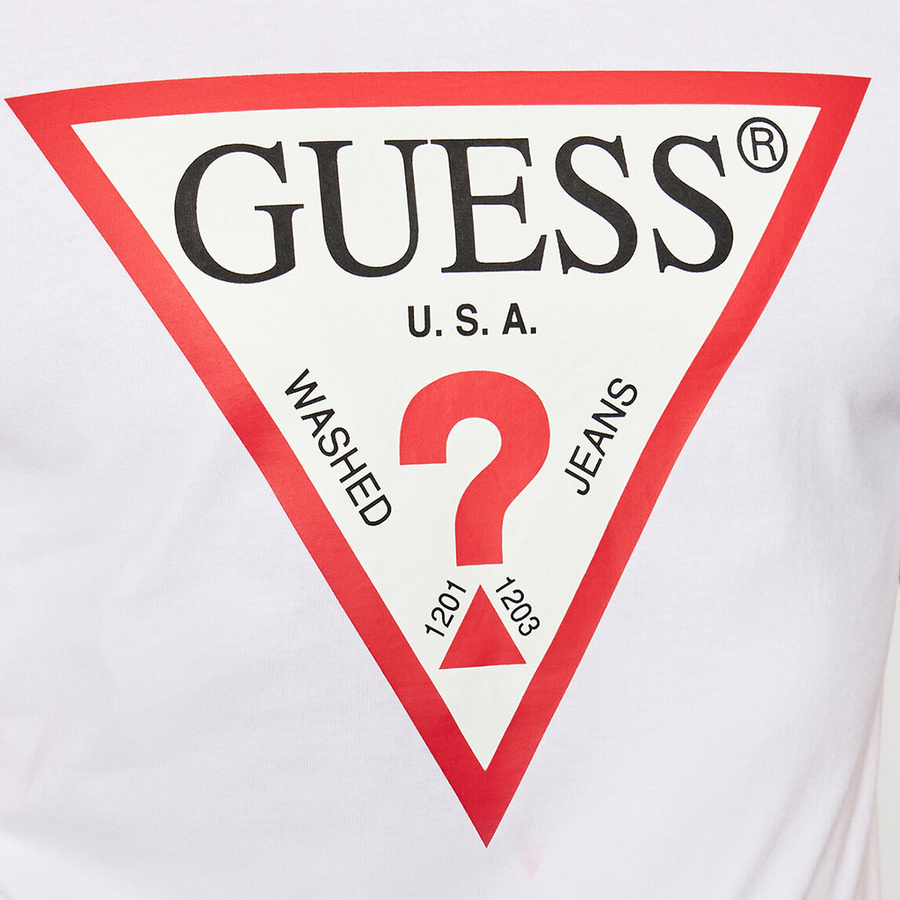 T-Shirt Męski GUESS Orginal M1RI71 I3Z11 Biały