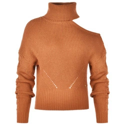 Sweter Golf Damski GUESS Gali Q1BR12 Z1S00 Brązowy