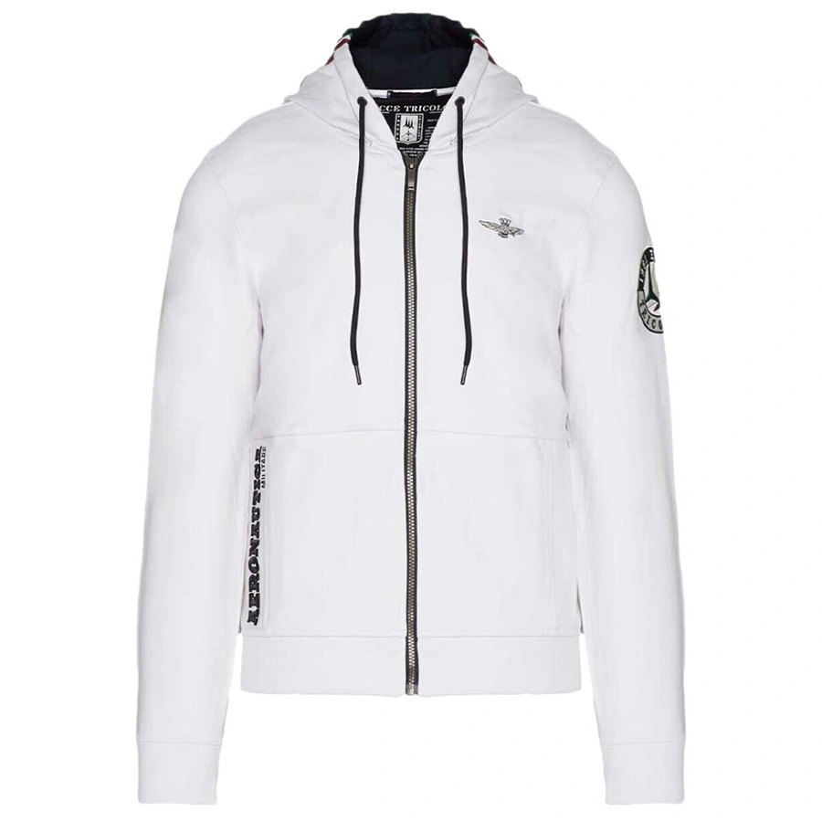Bluza AERONAUTICA MILITARE FE1742F475 Biała