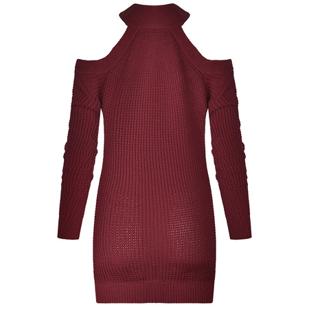 Sweter Damski GUESS Kailyn Q1BR14 Z28H0 Bordowy