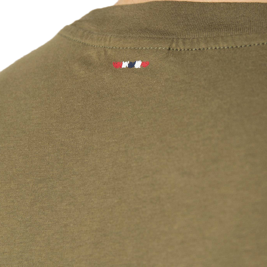 T-shirt Męski NAPAPIJRI N0YIJ9 Regular Fit Khaki