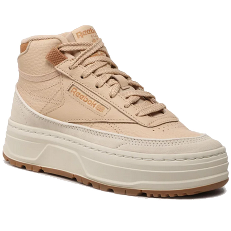 Buty Reebok Club C Geo Mid GZ2159 Beżowe