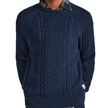 Sweter Męski PEPE JEANS Sly PM702378 Granatowy