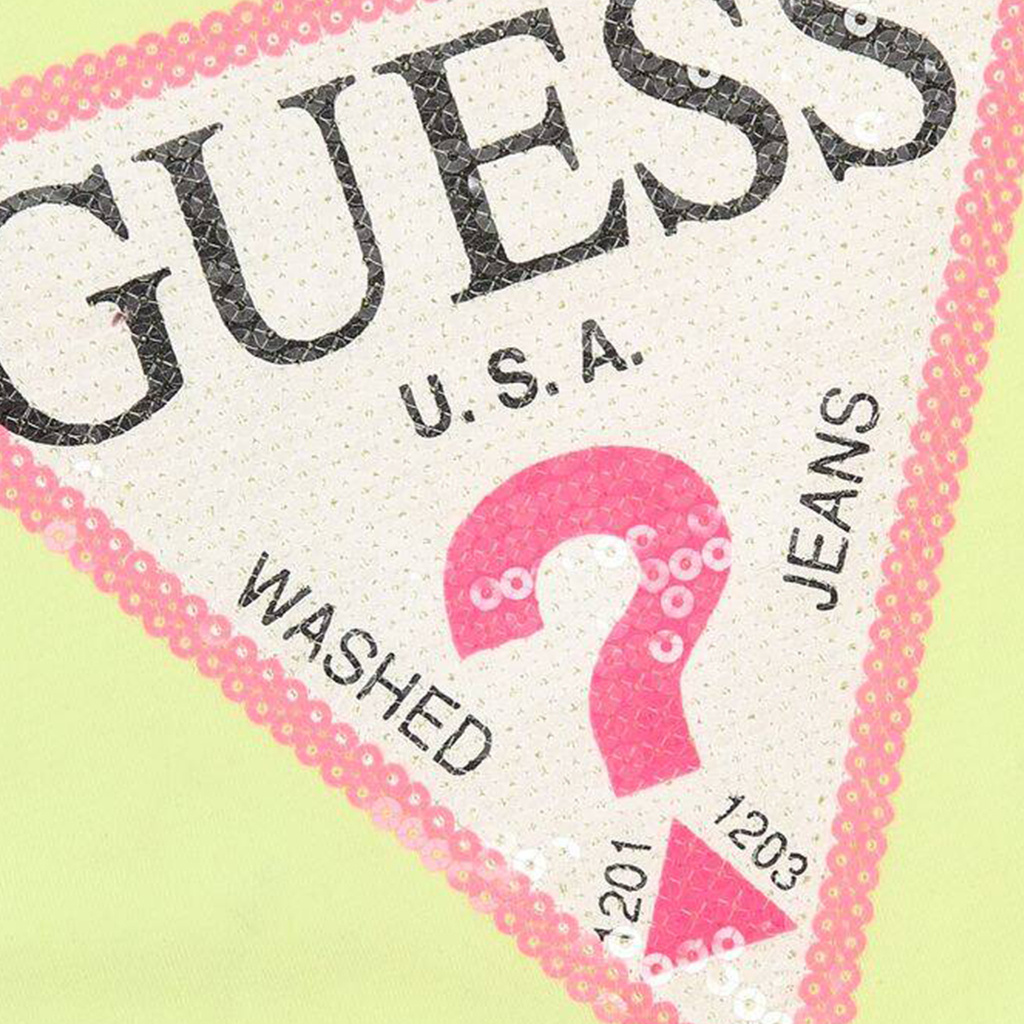 Bluzka Dziecieca GUESS K1YI29 K6YW1 Zielony 