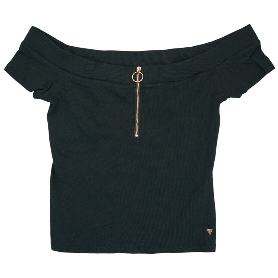 T-Shirt Damski GUESS Logo M1RI32 J1311 Czarny