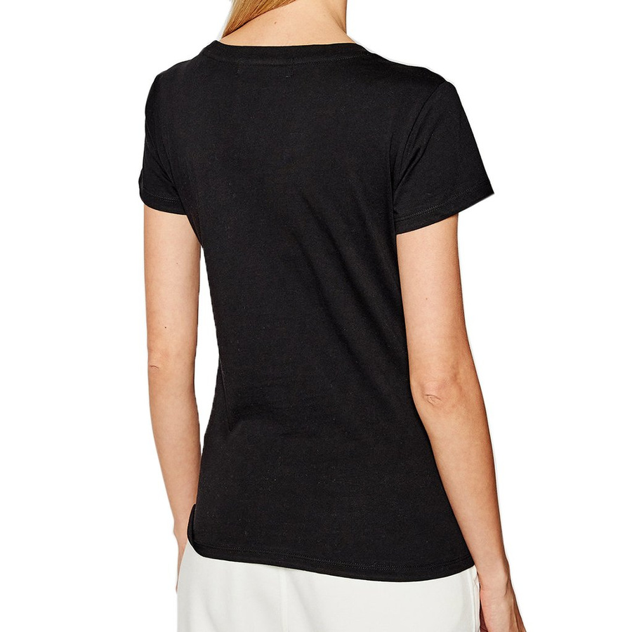 T-Shirt Damski Guess O1GI03 K8HM0 Czarny Regular