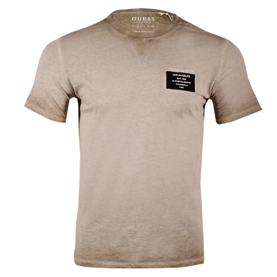 T-Shirt Męski GUESS X3GI08 KAK90 Zielony