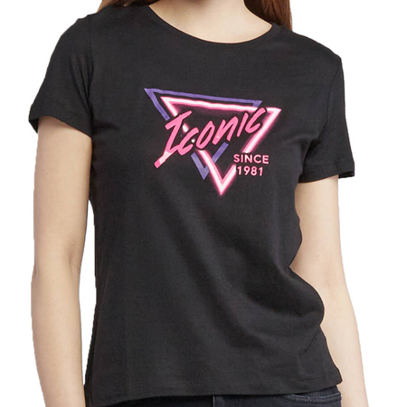 T-shirt Damski GUESS Logo W2RI14 K9RV0 Czarny