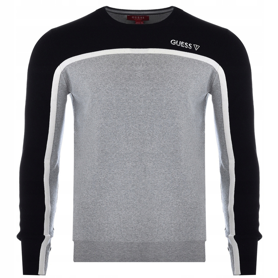 Sweter Męski GUESS M1BR18 Z2VX2 Szary Regular