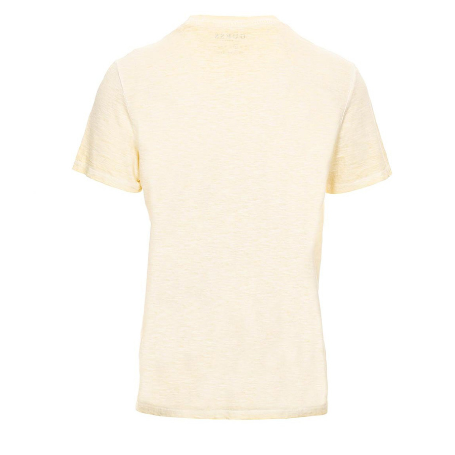 T-shirt Męski GUESS Logo T3GI19 KAK90 Żółty