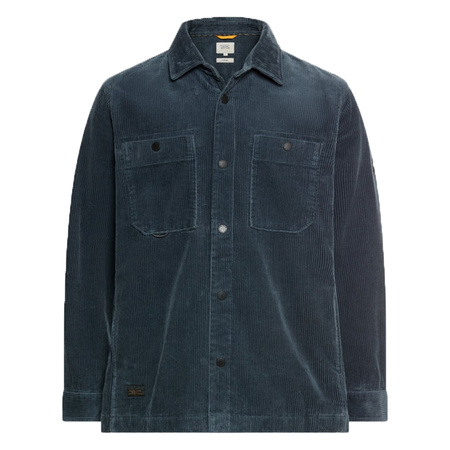 Koszula Męska Sztruksowa CAMEL ACTIVE 409387-6S87-47 Niebieska