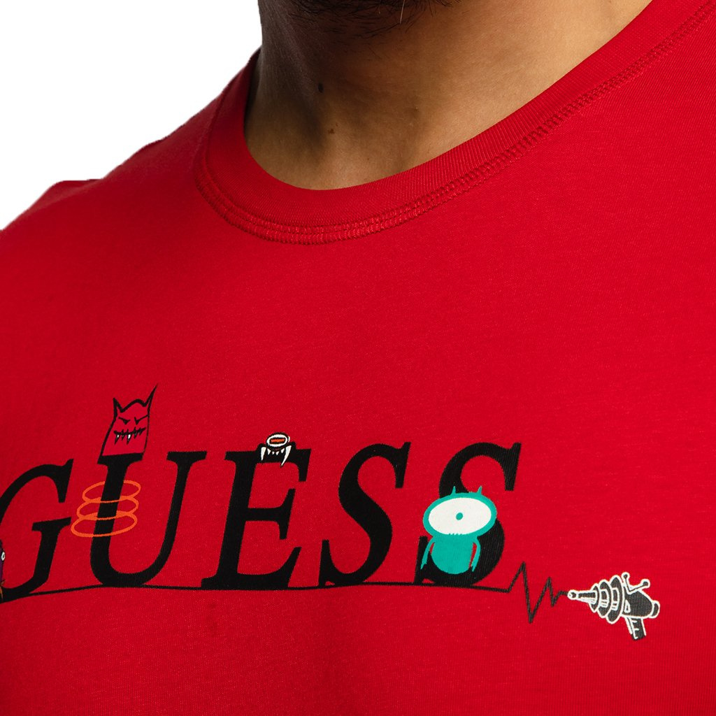 T-Shirt Męski GUESS MONSTER M0YI48 I3Z00 