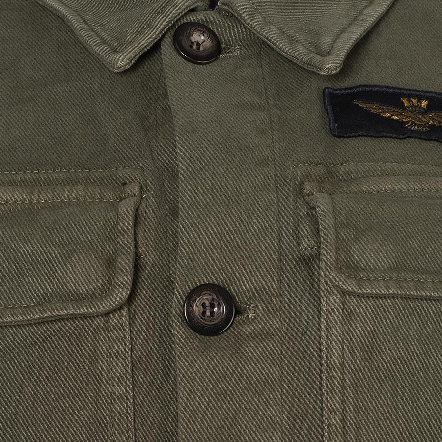 Kurtka Aeronautica Militare 242AC026CT3371 Zielony